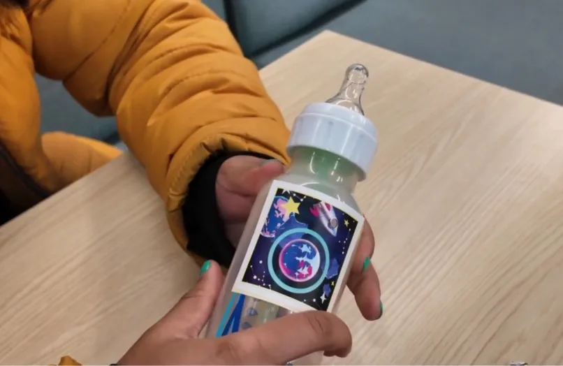 CareNest AR marker sticker