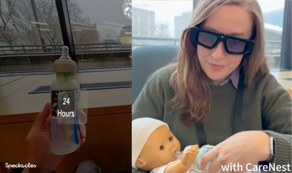 CareNest feeding workflow