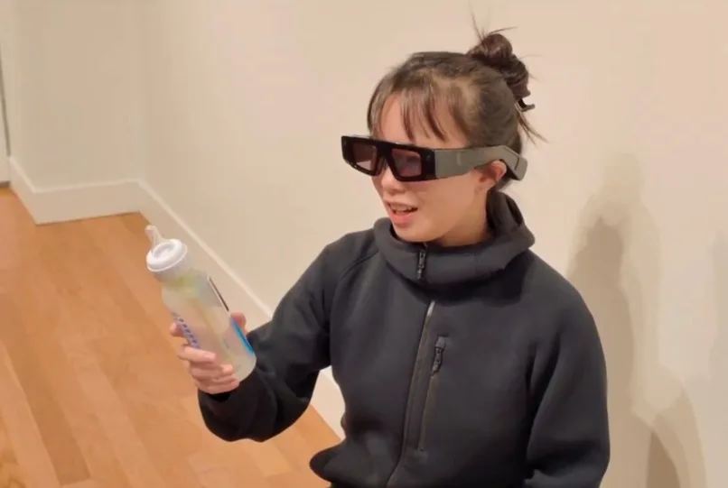 CareNest see-through bottle safety overlay