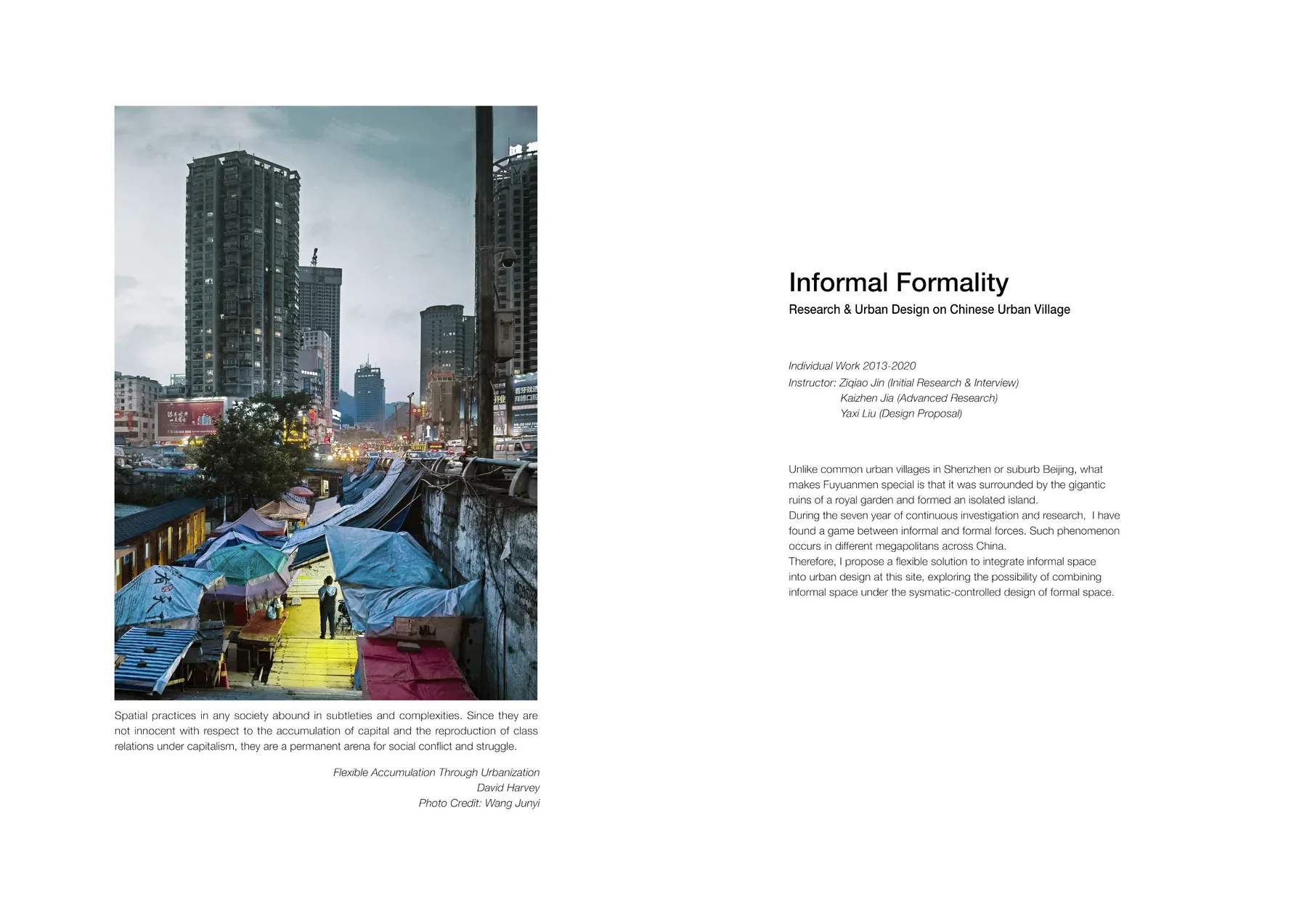 Informal Formality