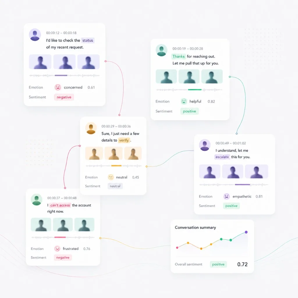 SentiScribe interface concept